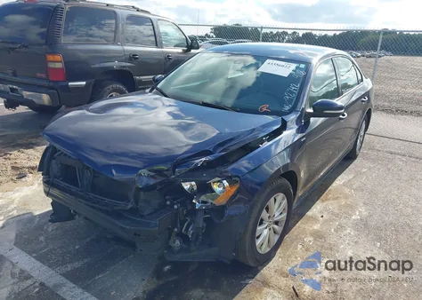 2015 Volkswagen Passat 1.8T Wolfsburg Edition from USA, damaged, VIN 1VWAT7A36FC027270